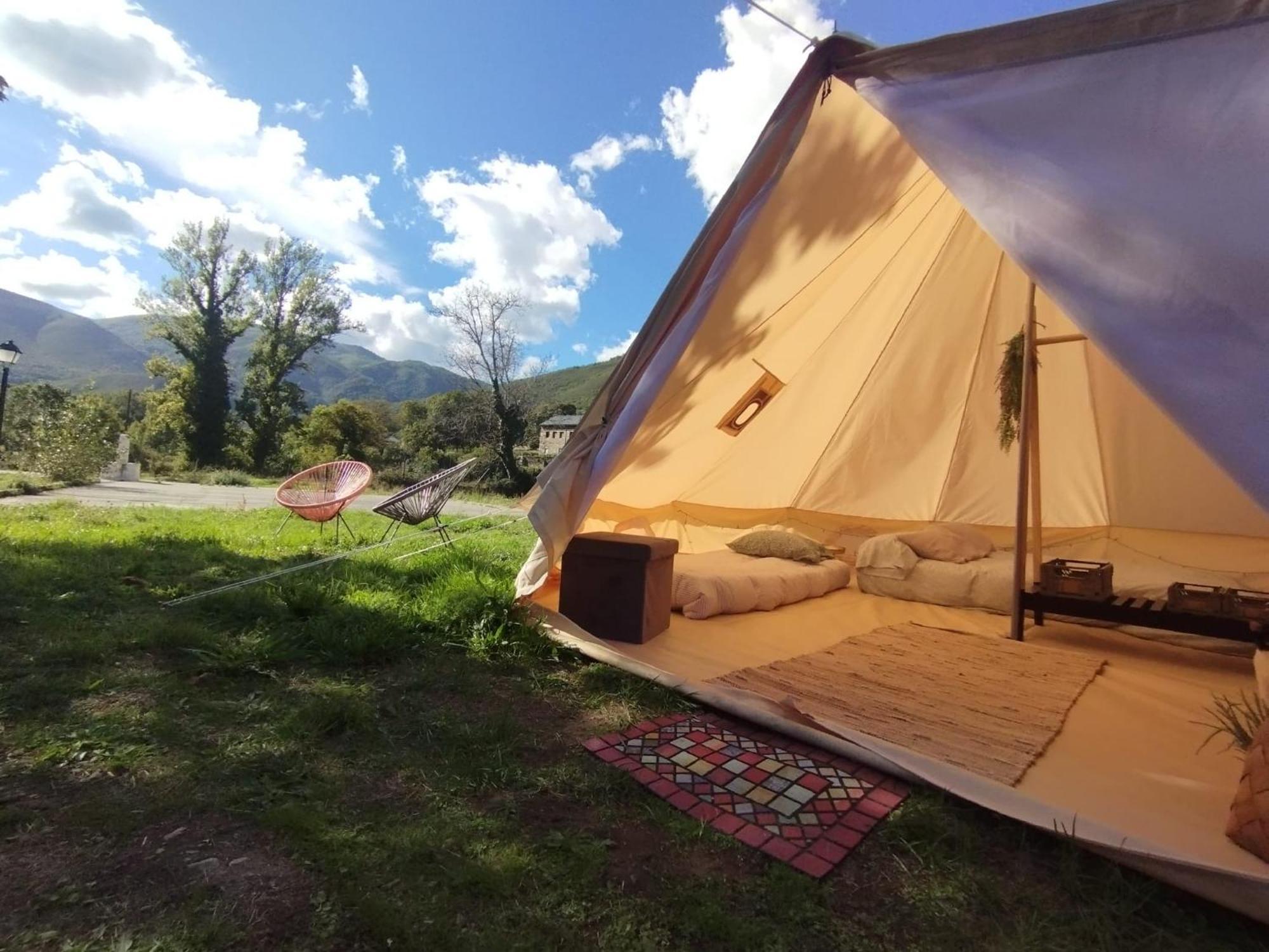 Camping La Zarapica - Palacios Del Sil Exteriér fotografie