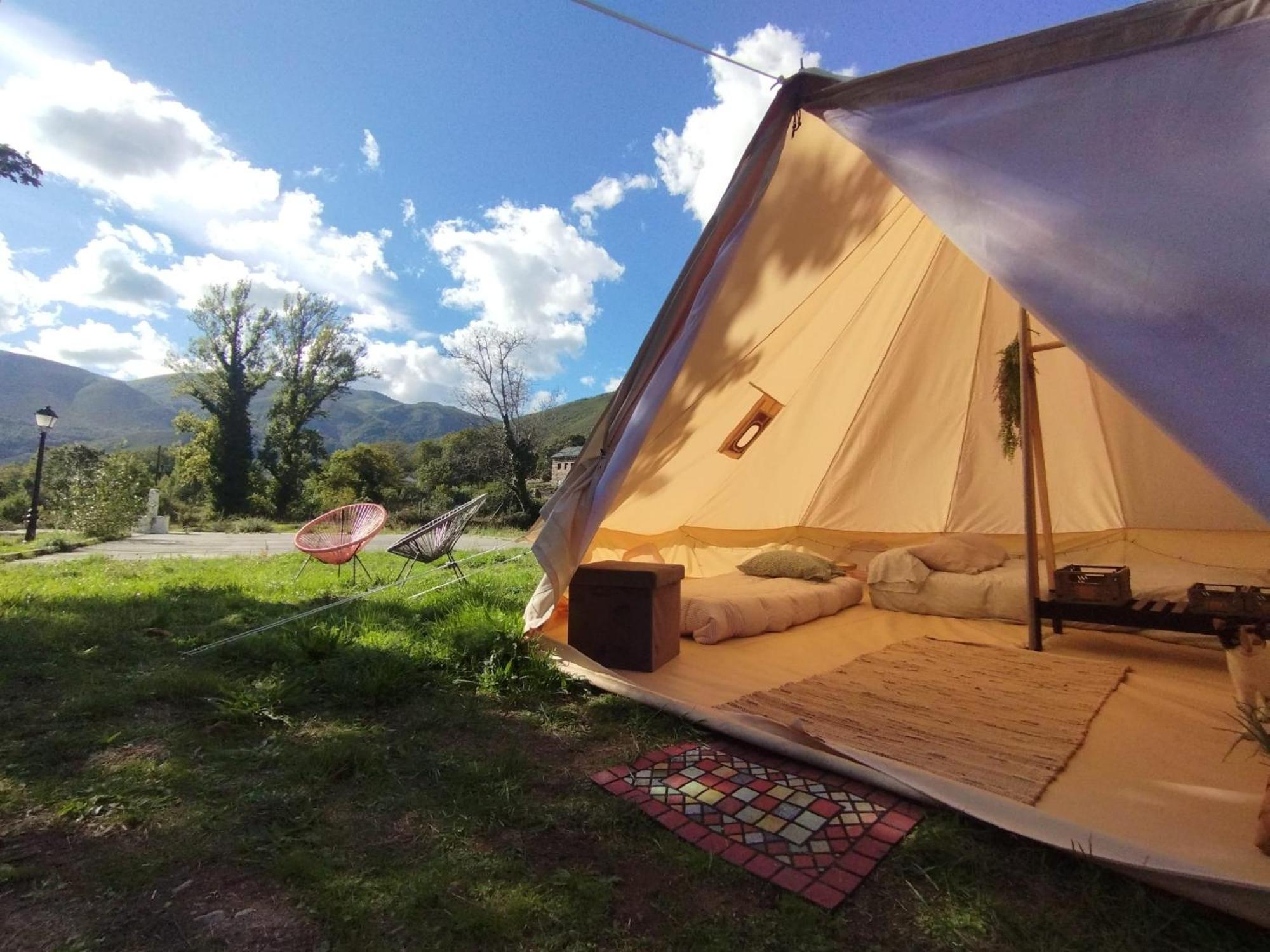 Camping La Zarapica - Palacios Del Sil Exteriér fotografie